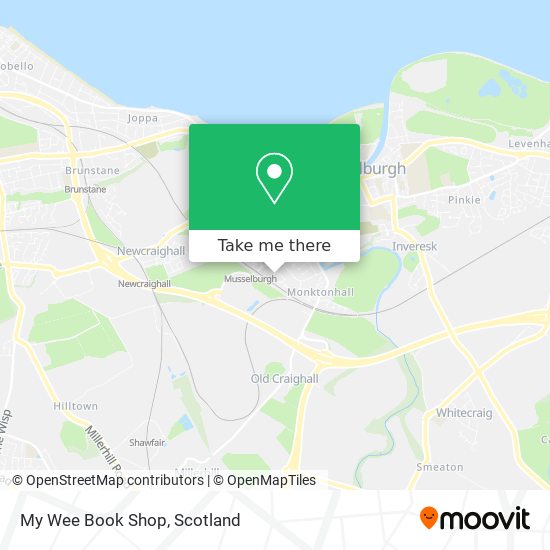 My Wee Book Shop map