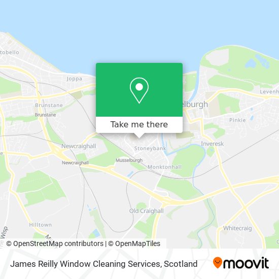 James Reilly Window Cleaning Services map