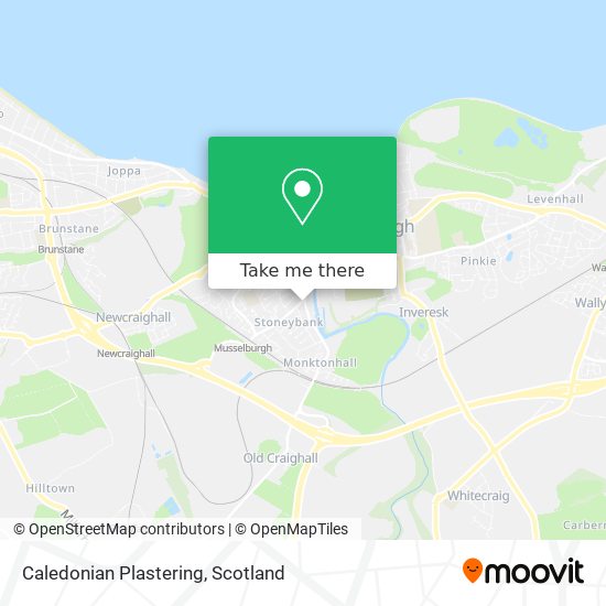 Caledonian Plastering map