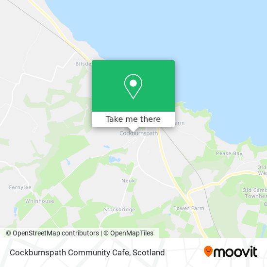 Cockburnspath Community Cafe map