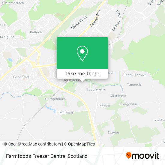 Farmfoods Freezer Centre map