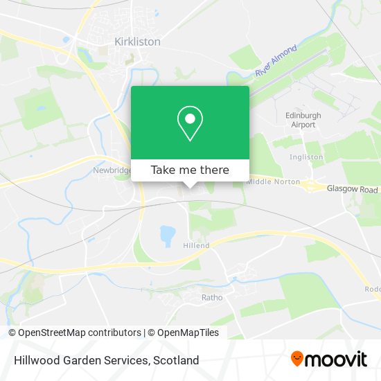 Hillwood Garden Services map