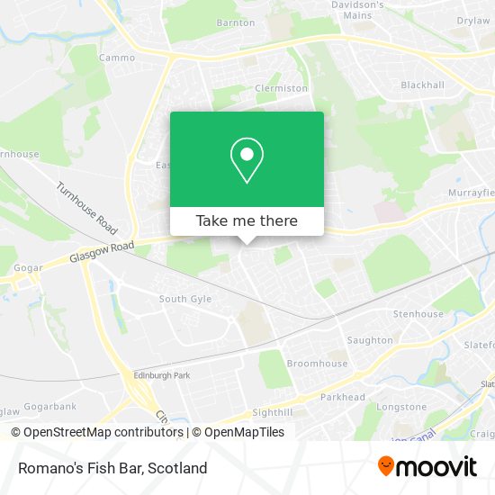 Romano's Fish Bar map