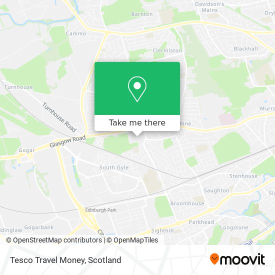 Tesco Travel Money map