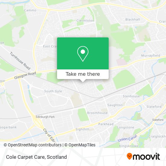 Cole Carpet Care map