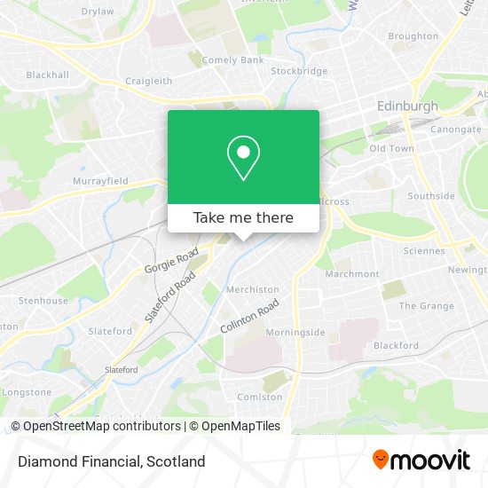 Diamond Financial map