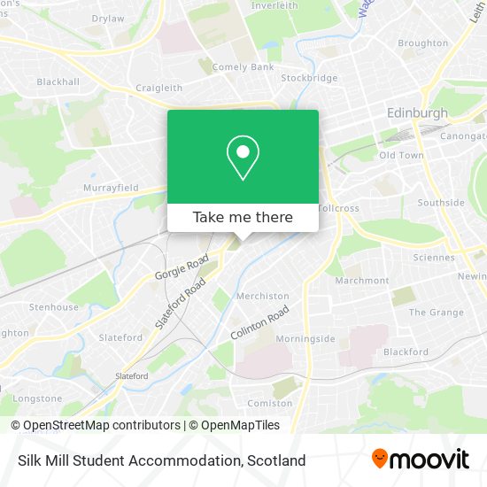 Silk Mill Student Accommodation map