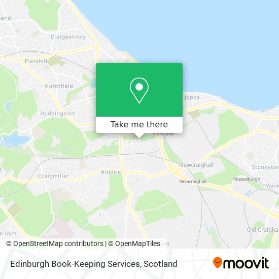 Edinburgh Book-Keeping Services map