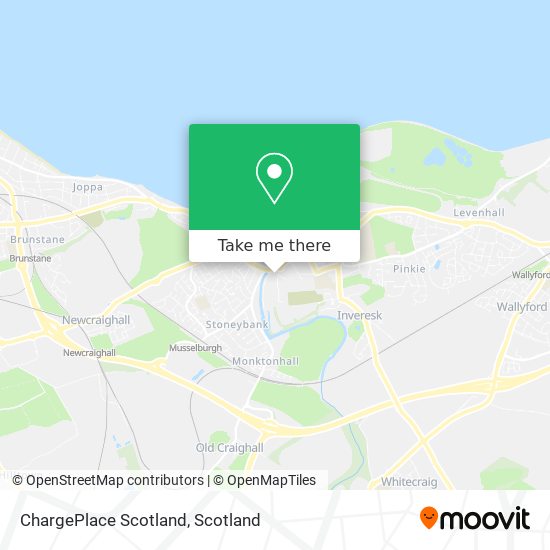 ChargePlace Scotland map