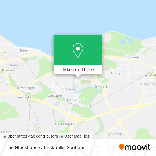 The Glasshouse at Eskmills map
