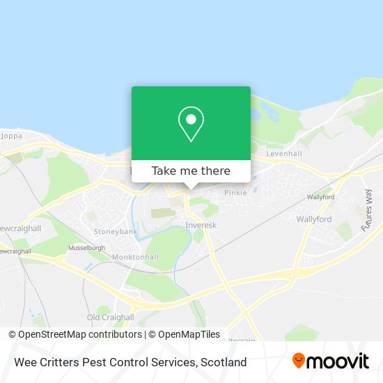 Wee Critters Pest Control Services map