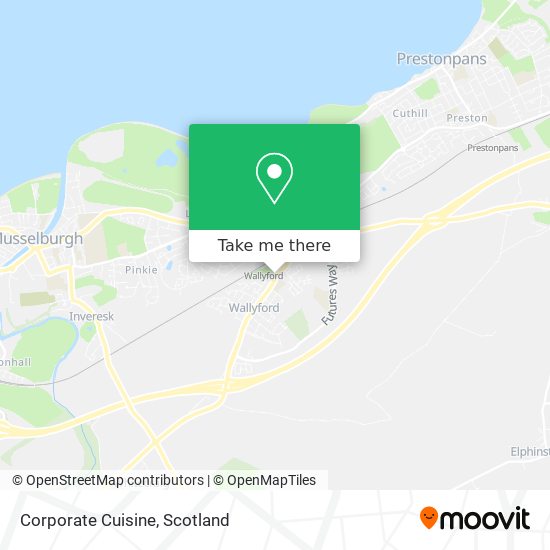 Corporate Cuisine map