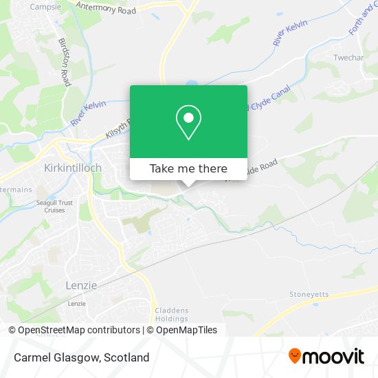 Carmel Glasgow map