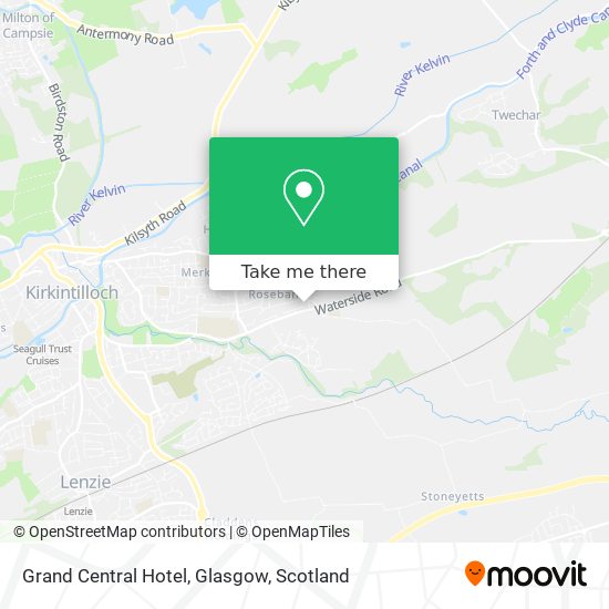 Grand Central Hotel, Glasgow map