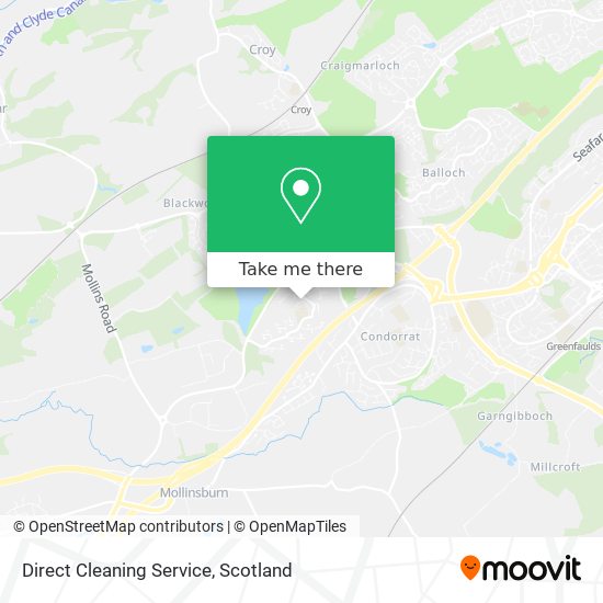 Direct Cleaning Service map