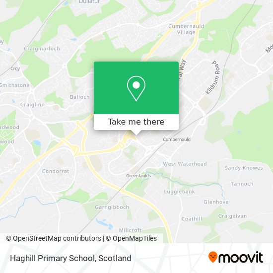 Haghill Primary School map