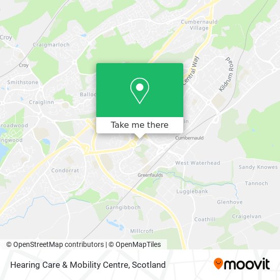 Hearing Care & Mobility Centre map