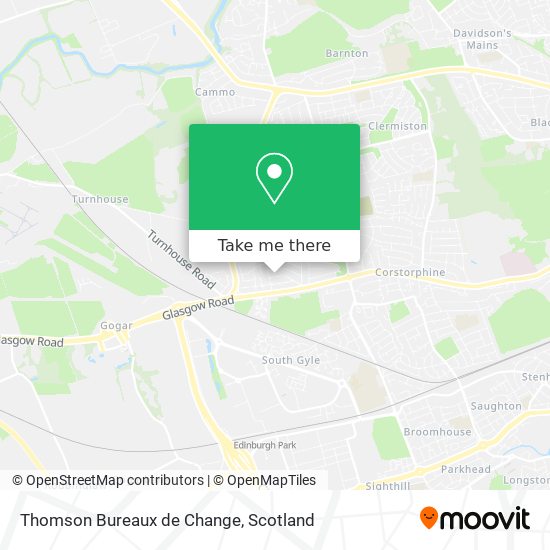 Thomson Bureaux de Change map