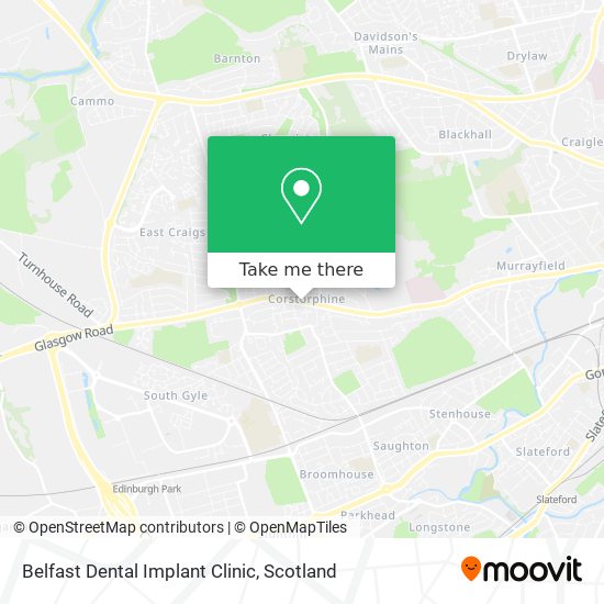 Belfast Dental Implant Clinic map