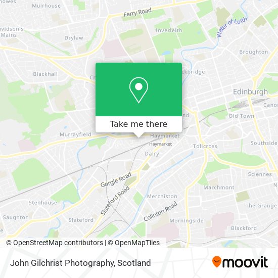 John Gilchrist Photography map