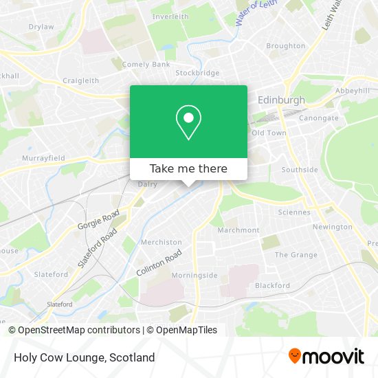 Holy Cow Lounge map