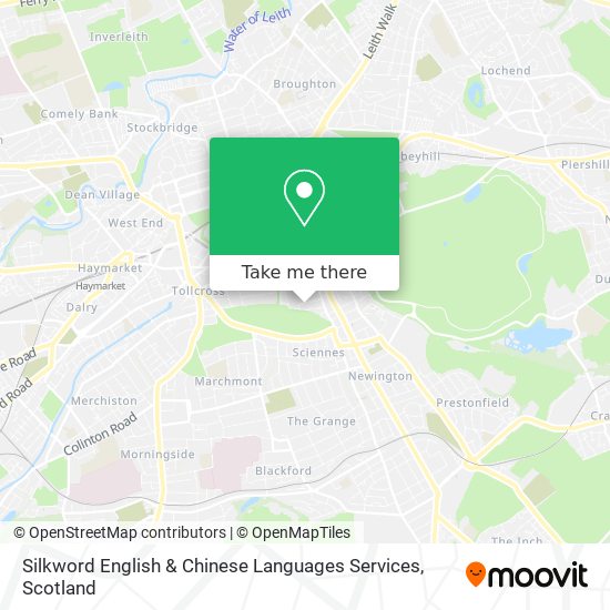 Silkword English & Chinese Languages Services map