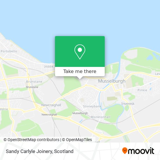 Sandy Carlyle Joinery map