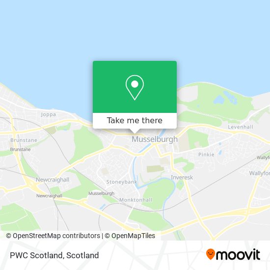 PWC Scotland map