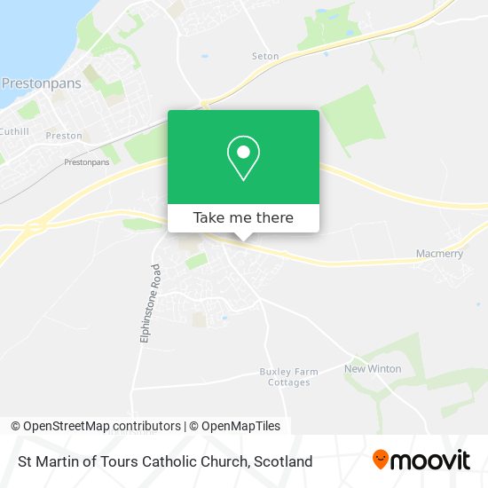 St Martin of Tours Catholic Church map