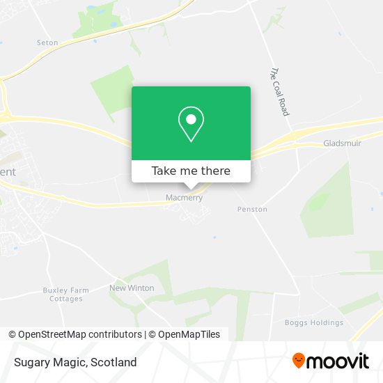 Sugary Magic map