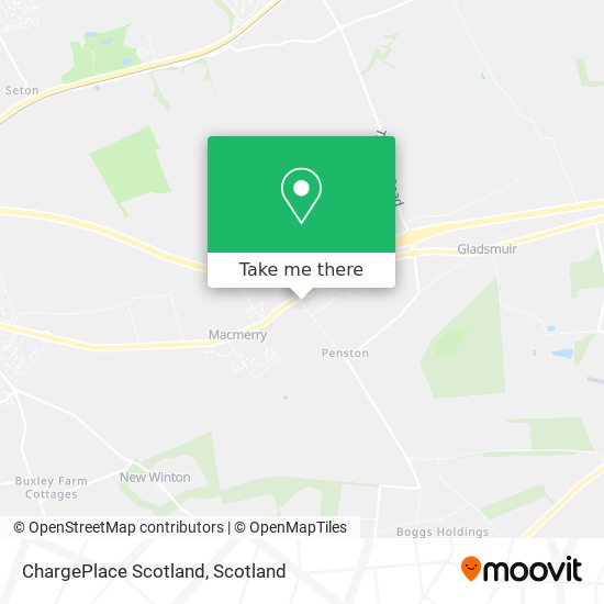 ChargePlace Scotland map