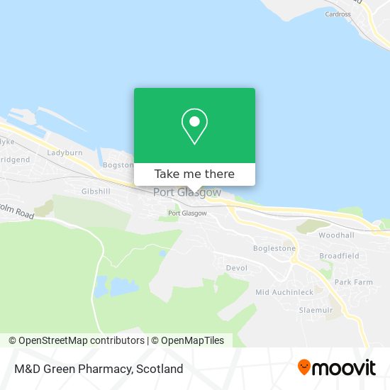 M&D Green Pharmacy map