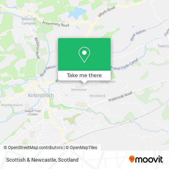 Scottish & Newcastle map