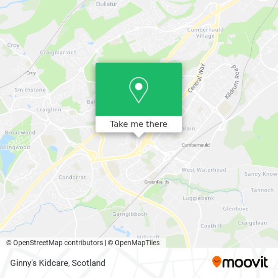 Ginny's Kidcare map