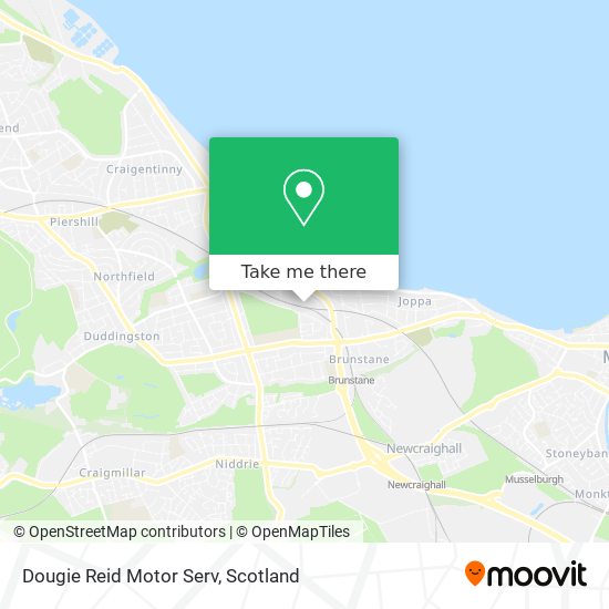 Dougie Reid Motor Serv map