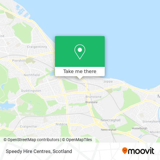 Speedy Hire Centres map