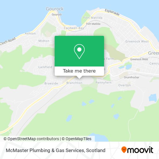 McMaster Plumbing & Gas Services map