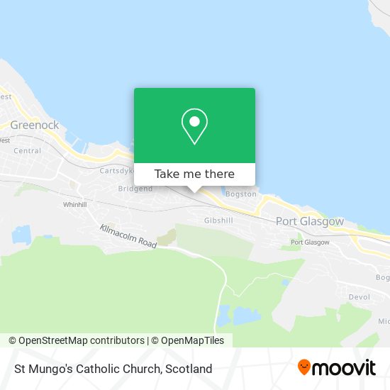 St Mungo's Catholic Church map