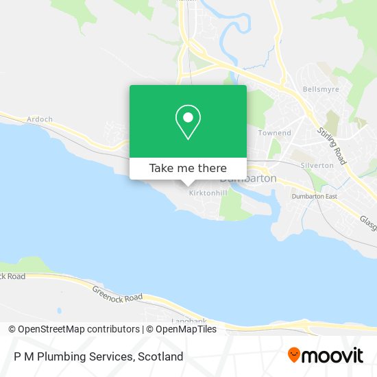 P M Plumbing Services map