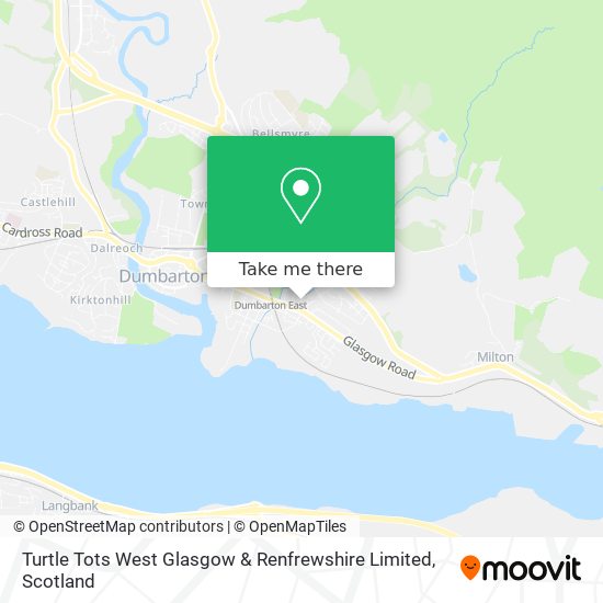 Turtle Tots West Glasgow & Renfrewshire Limited map