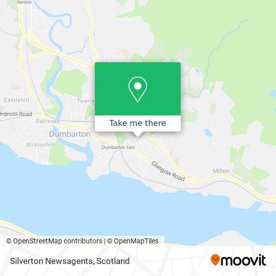 Silverton Newsagents map