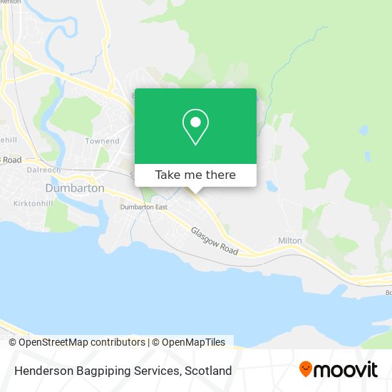 Henderson Bagpiping Services map