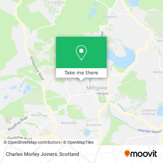 Charles Morley Joiners map