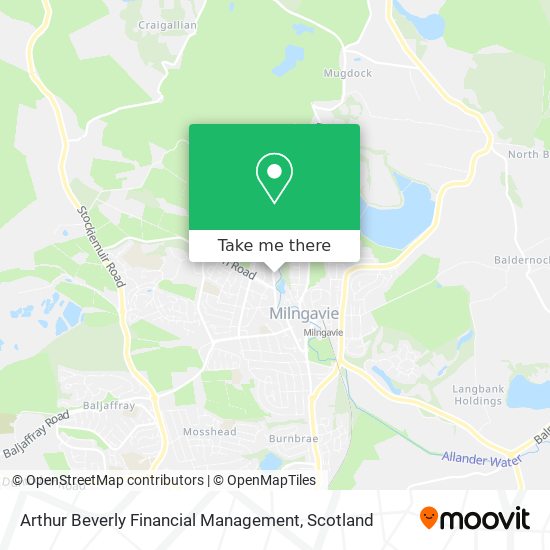Arthur Beverly Financial Management map
