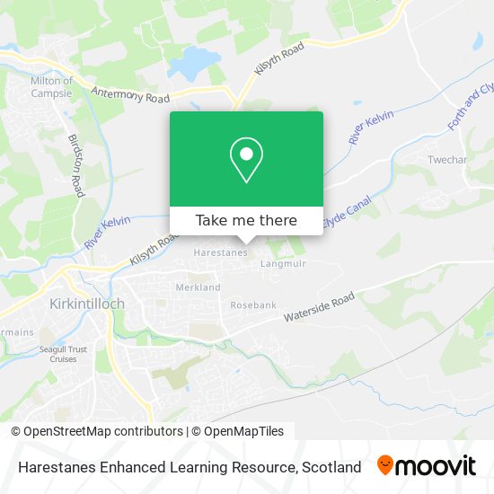 Harestanes Enhanced Learning Resource map