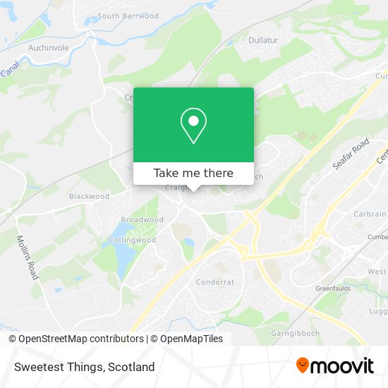 Sweetest Things map