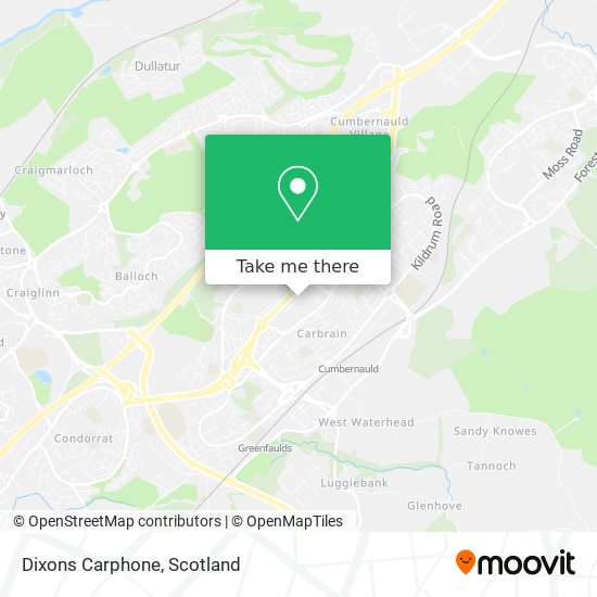 Dixons Carphone map