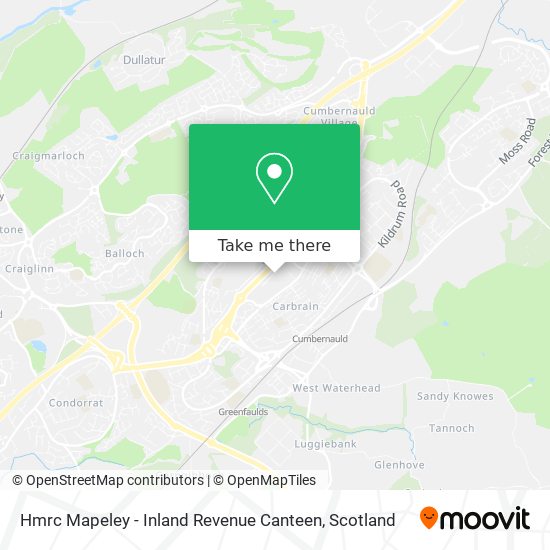 Hmrc Mapeley - Inland Revenue Canteen map