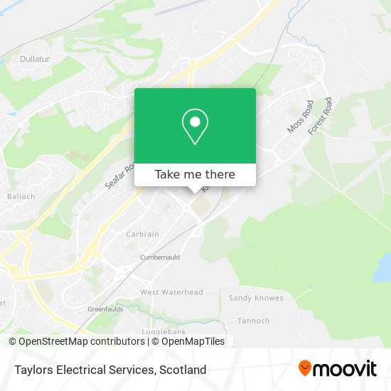 Taylors Electrical Services map