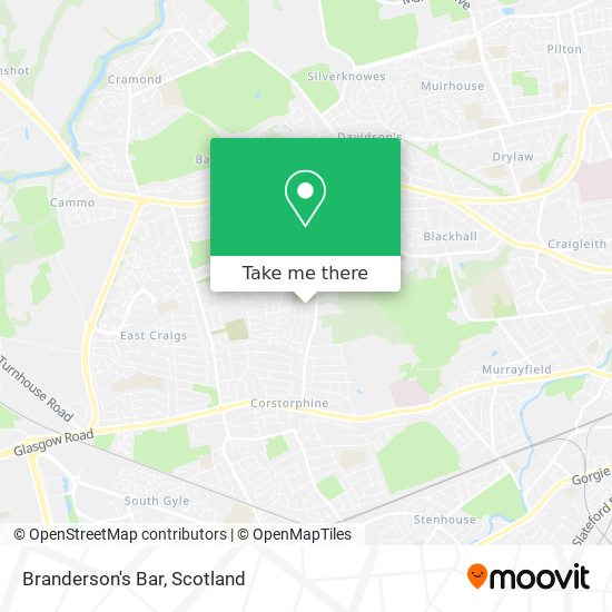 Branderson's Bar map